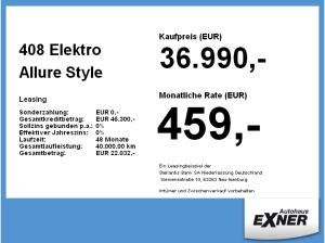 Peugeot 408 Elektro Allure **Gewerbehammer**