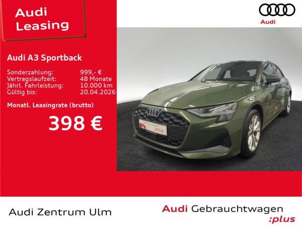 Audi A3 Sportback 35TDI ALU AHK LED NAVI PDC SHZ VIRT