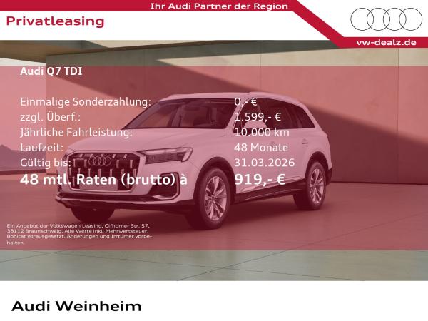 Audi Q7 SUV TDI Quattro tiptronic Klima NAVI LED DAB