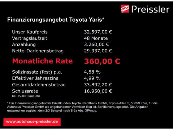 Toyota Yaris GR SPORT 1,5L Hybrid Navi Soundsystem JBL LED Apple CarPlay Android Auto Mehrzonenklima
