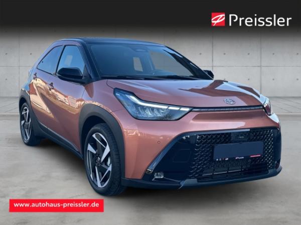 Toyota Aygo X Lounge 1,5 l Hybrid JBL LED Apple CarPlay Android Auto Mehrzonenklima DAB Ambientebeleuchtung
