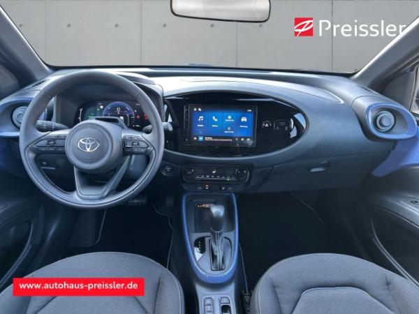 Toyota Aygo X Teamplayer 1,5 l Hybrid LED Apple CarPlay Android Auto Musikstreaming DAB Ambientebeleuchtung