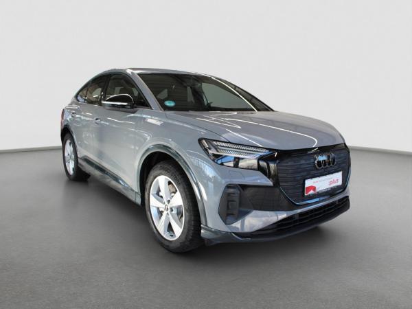 Audi Q4 e-tron Sportback 45 qu 5JGar MATRIX S line WPumpe Navi+ #black