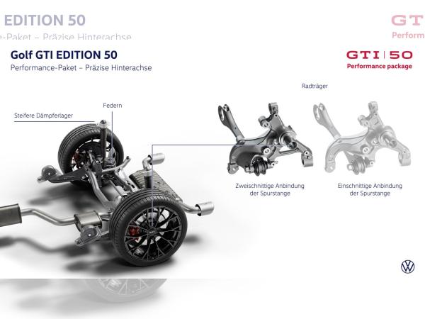 Volkswagen Golf GTI EDITION 50 2,0 l TSI OPF 239 kW (325 PS) *WKR*Pano*Navi*