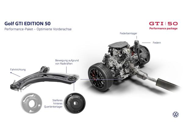 Volkswagen Golf GTI EDITION 50 2,0 l TSI OPF 239 kW (325 PS) *WKR*Pano*Navi*