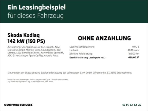 Skoda Kodiaq Sportline 2.0 TDI 4x4 (Düsseldorf)