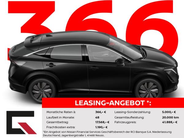 Nissan Ariya ADVANCE 63kWh Winter/360°/Navi/CCS/OBC