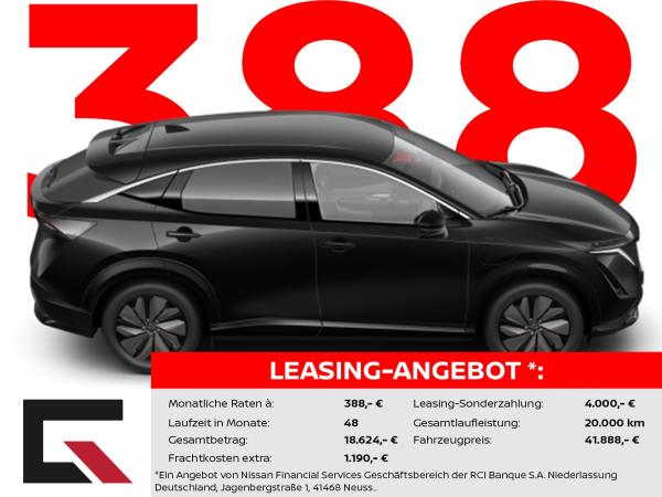 Nissan Ariya ADVANCE 63kWh Winter/360°/Navi/CCS/OBC