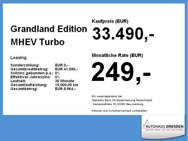 Opel Grandland Edition MHEV