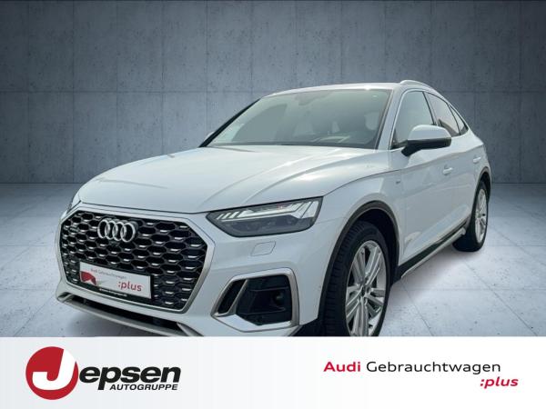 Audi Q5 Sportback TFSI e S line business qu S tr HUD