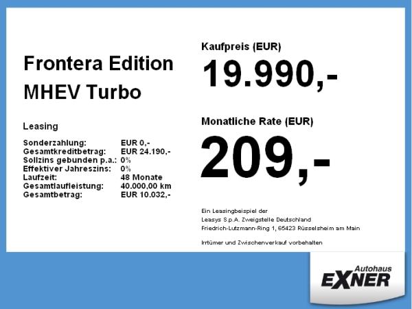 Opel Frontera Edition MHEV