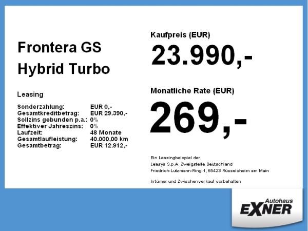 Opel Frontera GS Hybrid