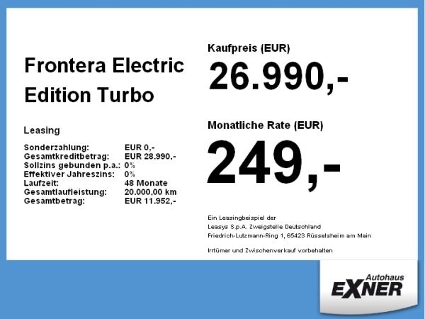 Opel Frontera Electric Edition