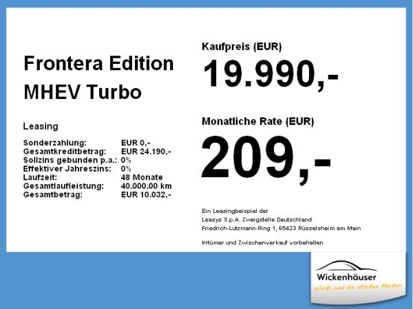 Opel Frontera Edition MHEV