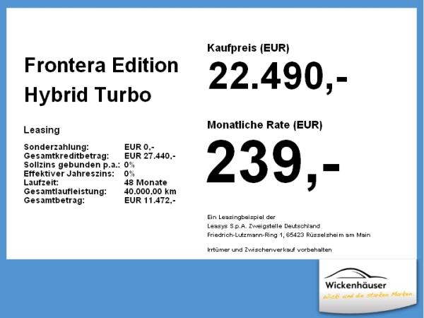 Opel Frontera Edition Hybrid