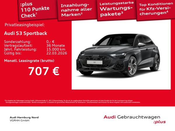Audi S3 Sportback 2.0 TFSI quattro Matrix Navi ACC