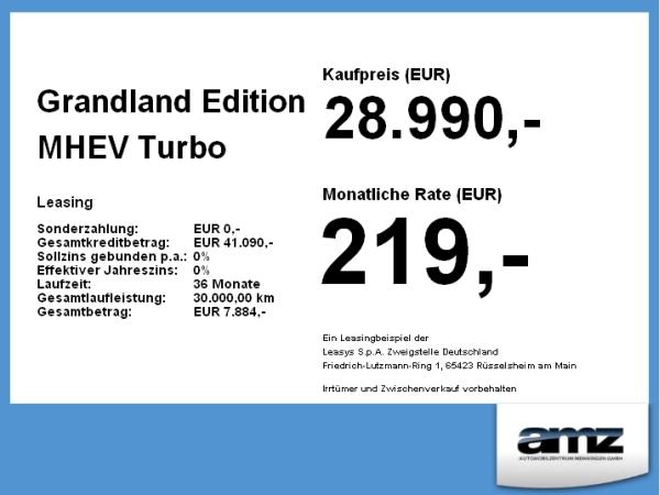 Opel Grandland Edition MHEV