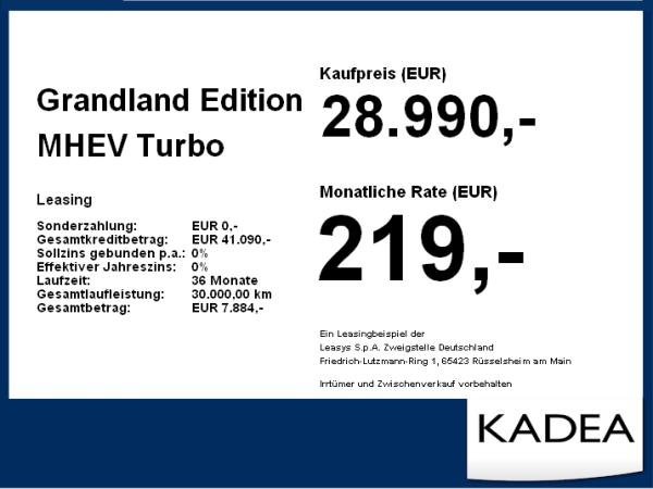 Opel Grandland Edition MHEV