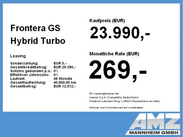 Opel Frontera GS Hybrid