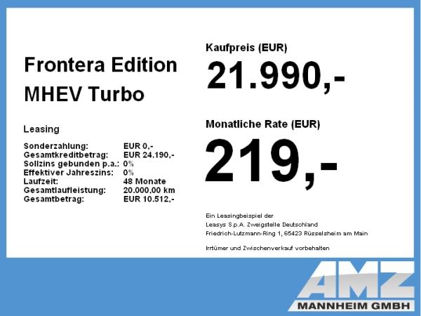 Opel Frontera Edition MHEV