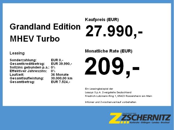 Opel Grandland Edition MHEV