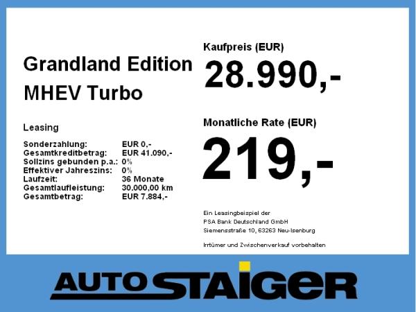 Opel Grandland Edition MHEV