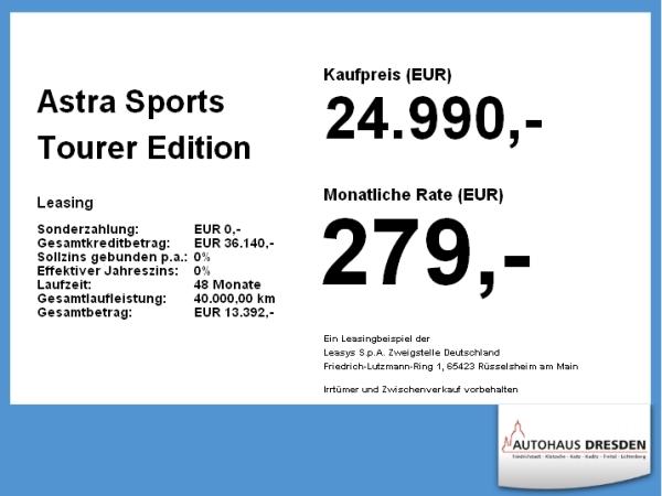 Opel Astra Sports Tourer Edition 1.5 Diesel