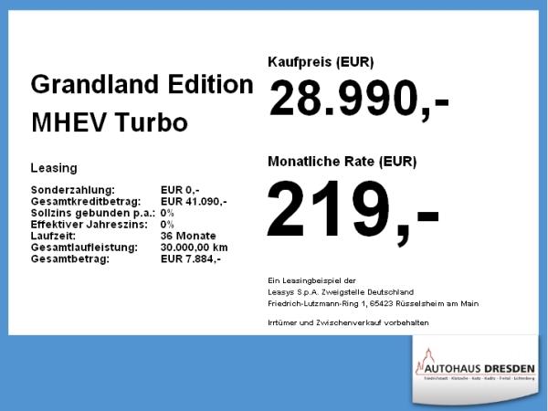 Opel Grandland Edition MHEV