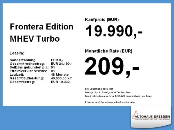 Opel Frontera Edition MHEV