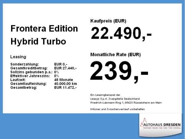 Opel Frontera Edition Hybrid