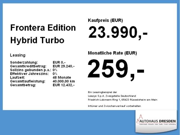 Opel Frontera Edition Hybrid