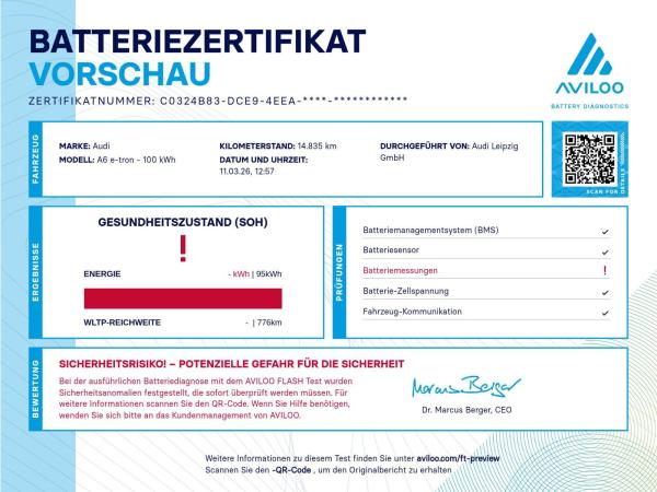 Audi S6 e-tron S6 Avant e-tron ed. one *LED+*Pano*HuD*Sitzbel.*