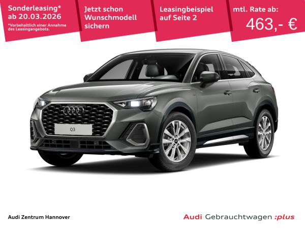 Audi Q3 Sportback 35 TDI S line virtual Rückfahrkamera