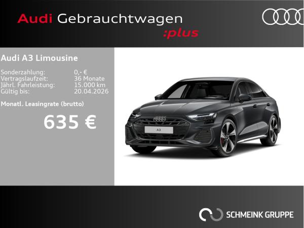 Audi A3 Limousine TDI S line Matrix AHK ACC HUD