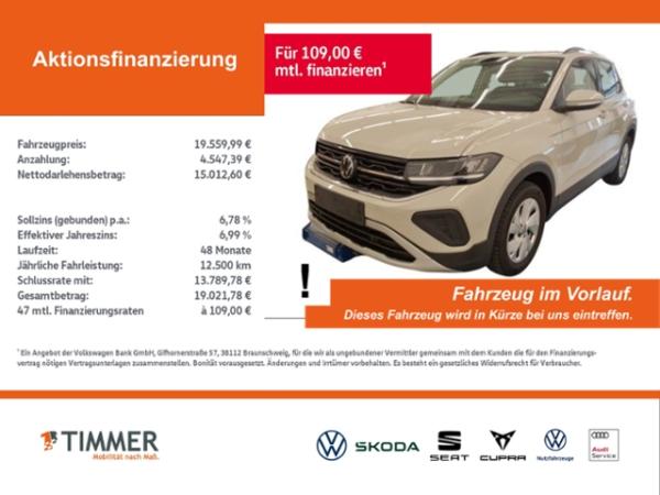 Volkswagen T-Cross 1.0 TSI LIFE +AHK +LED +ACC +CARPLAY +VI