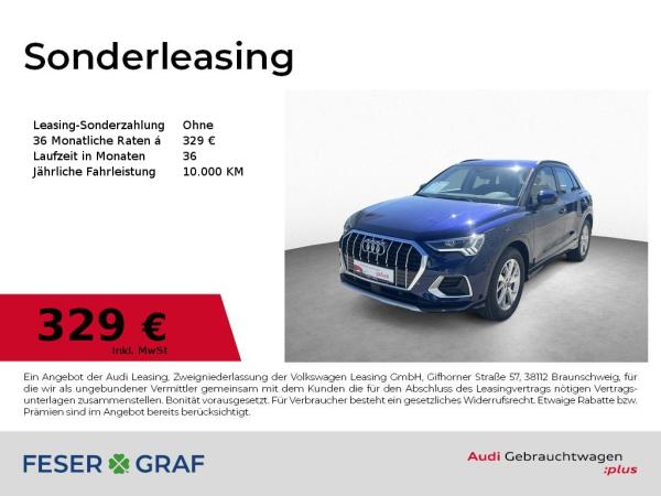 Audi Q3 advanced 35 TFSI S tronic - NAVI - LED - AHK