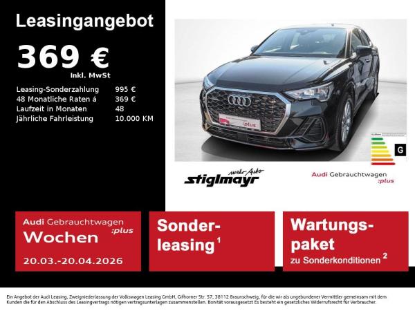 Audi Q3 Sportback 40 TFSI quattro KAMERA+NAVI+VC+18Ž