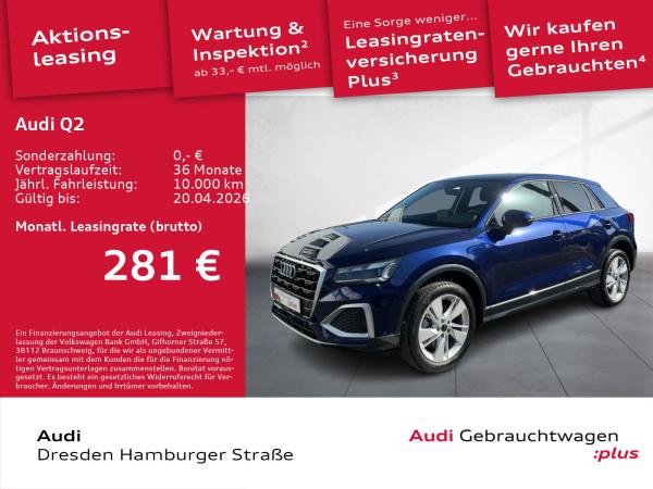 Audi Q2 Advanced 35 TDI S tronic AHZV