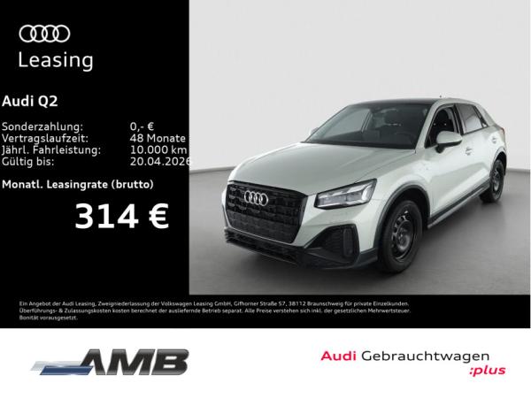 Audi Q2 S line 35 TFSI AHK/Matrix/Navi/Pano/06.30Garantie