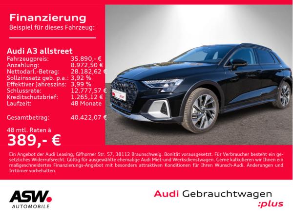 Audi A3 allstreet 35TDI Stronic NAVI MATRIX AHK RFK // Sofort verfügbar!!