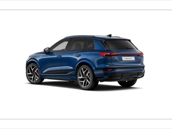 Audi Q6 e-tron edition one blue S line Pano Luft AHK B&O