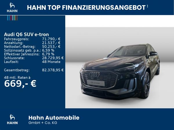 Audi Q6 e-tron performance