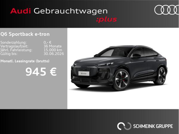 Audi e-tron Q6 Sportbackperformance S-line AHK Pano