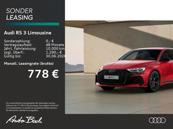 Audi RS3 Limousine RS-Abgas Navi-Paket Adapt.-Fahrwerk