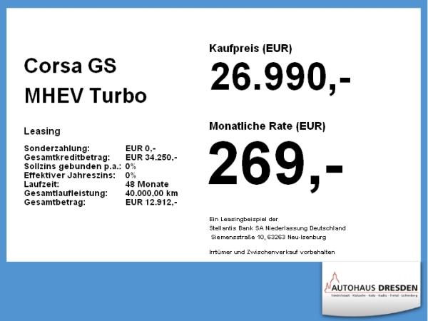 Opel Corsa GS MHEV **Gewerbehammer**