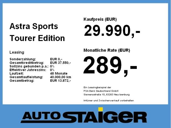 Opel Astra Sports Tourer Edition MHEV **Gewerbehammer**