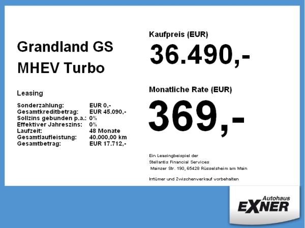 Opel Grandland GS MHEV **Gewerbehammer**
