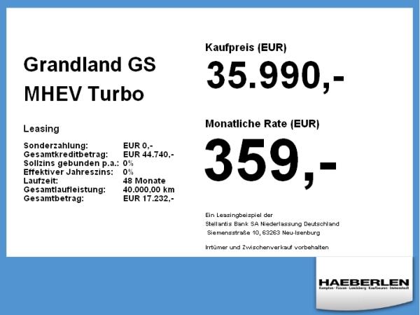 Opel Grandland GS MHEV **Gewerbehammer**