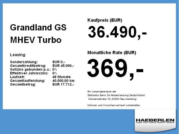 Opel Grandland GS MHEV **Gewerbehammer**