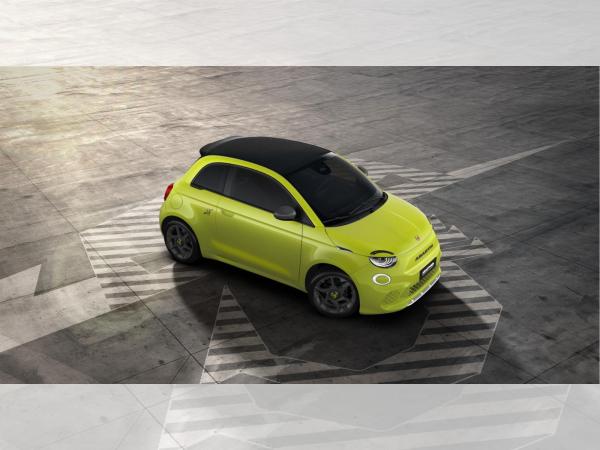 Abarth 500C Elektro inkl. WALLBOX💚🤍❤️LED/17"LM/NAVI 💚🤍❤️